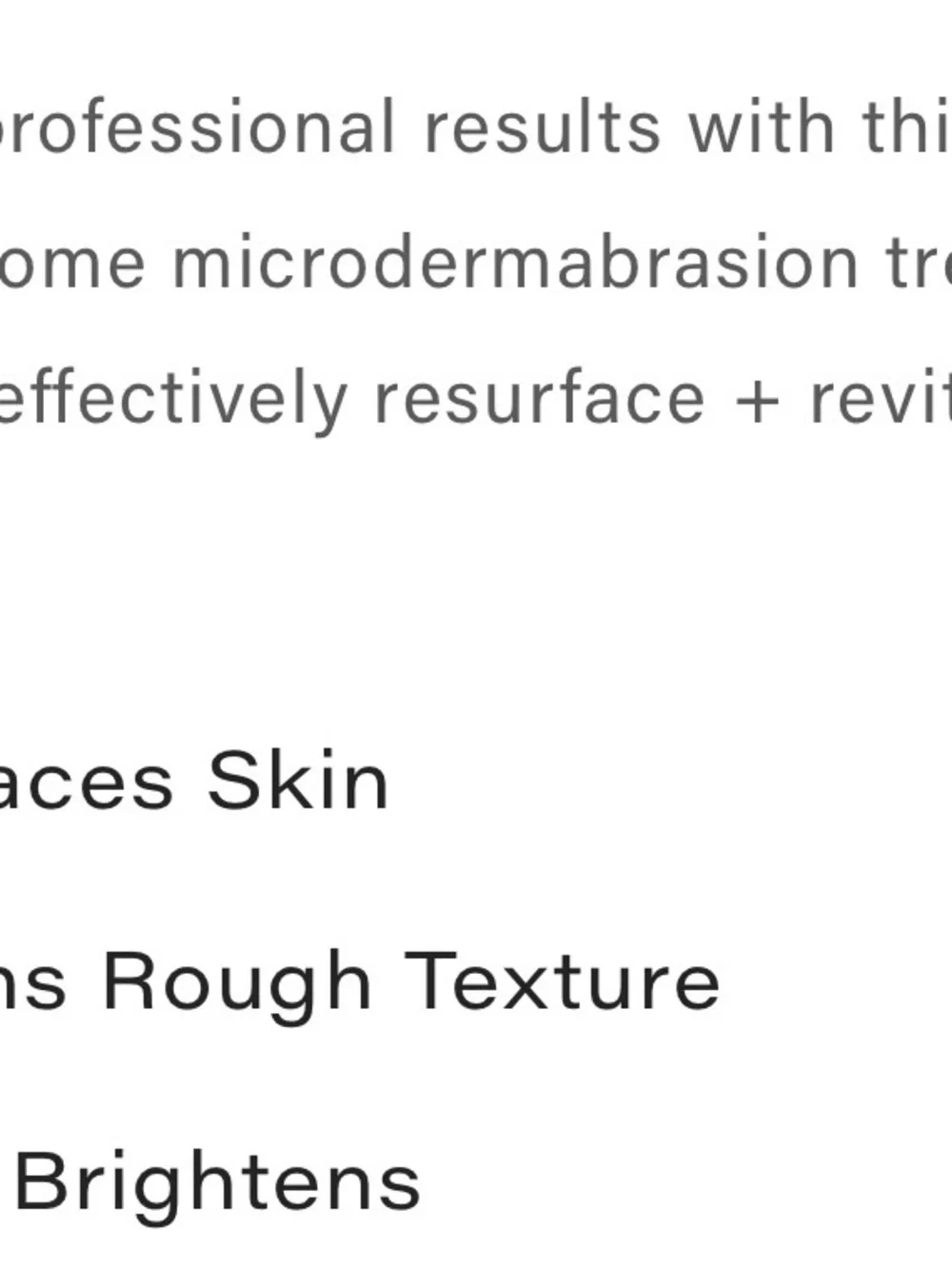 SKINN NON-NEGOTIABLES® DermAppeal® Microdermabrasion Treatment